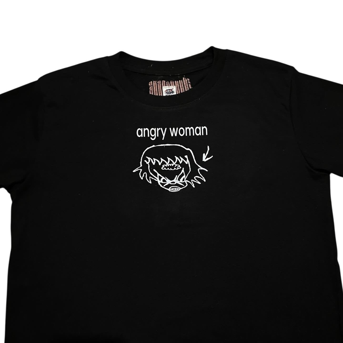 ANGRY WOMAN baby tee