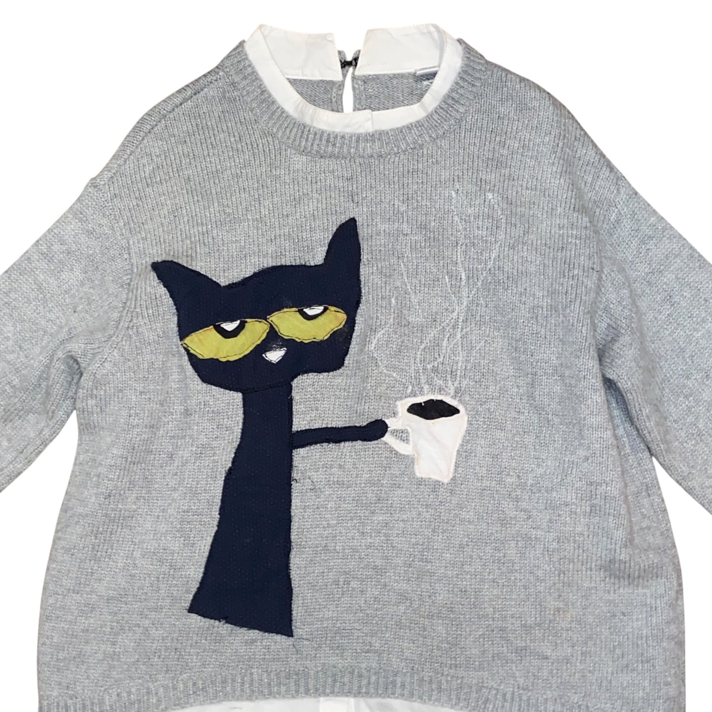 Pete’s coffee sweater