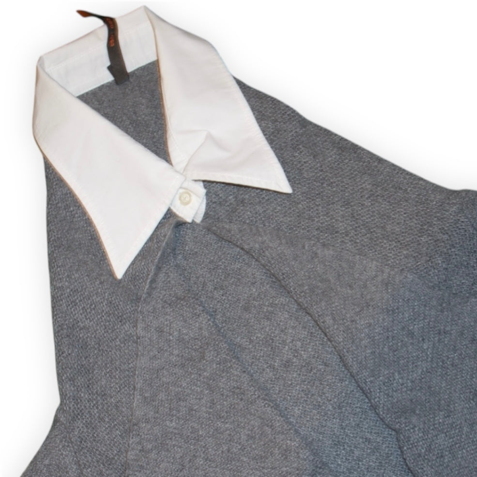 Cop Copine cashmere asymmetrical knitted sweater