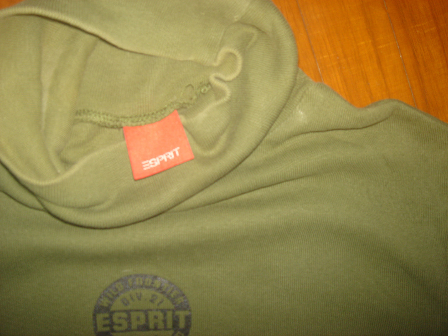 very cool olive turtleneck