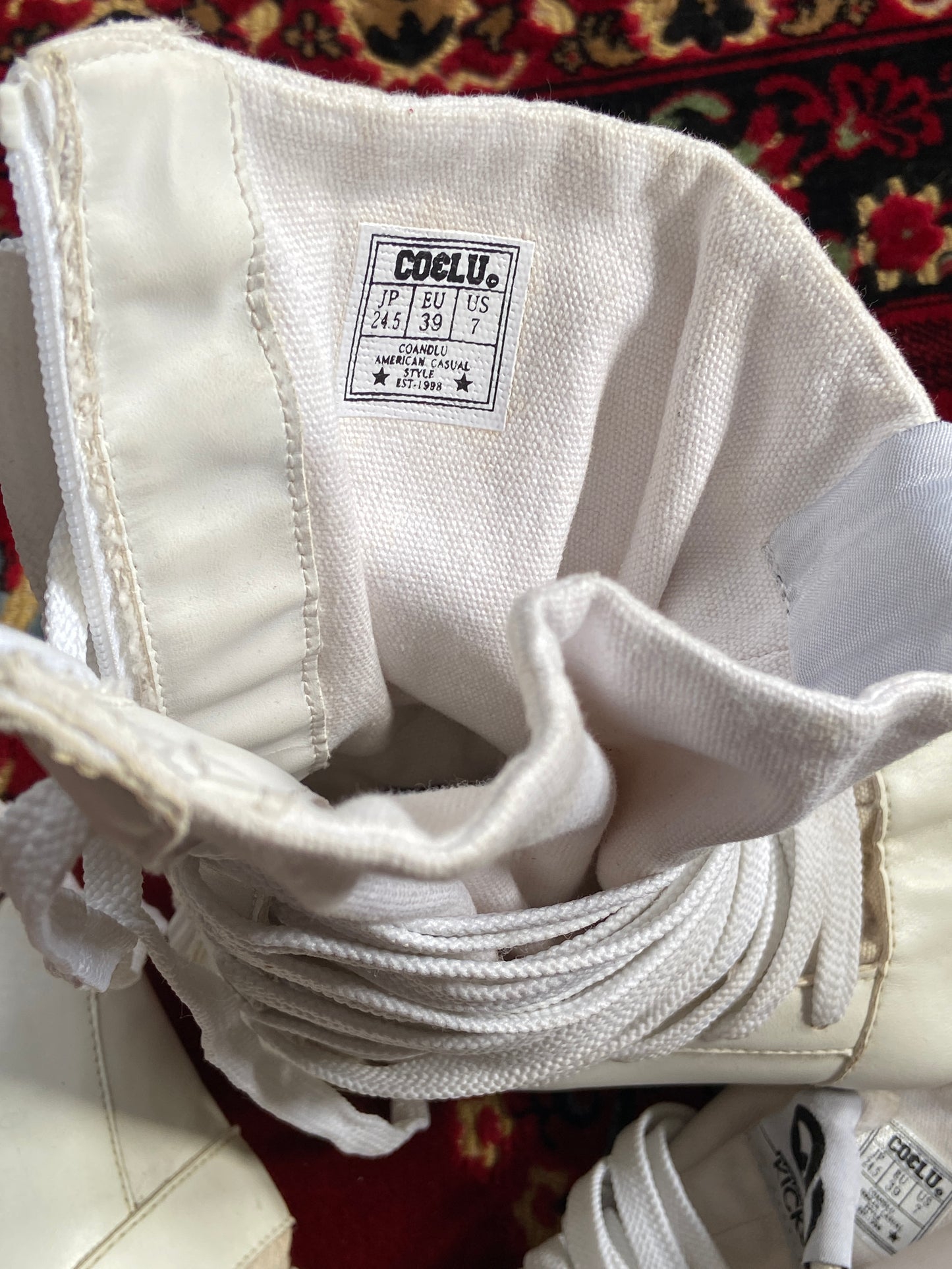 Vintage CO&LU-COCOLULU-ココルル multi-lace platforms - Archive piece