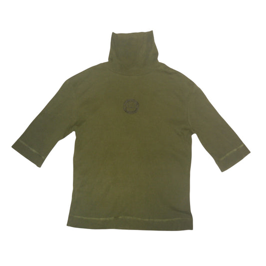 very cool olive turtleneck