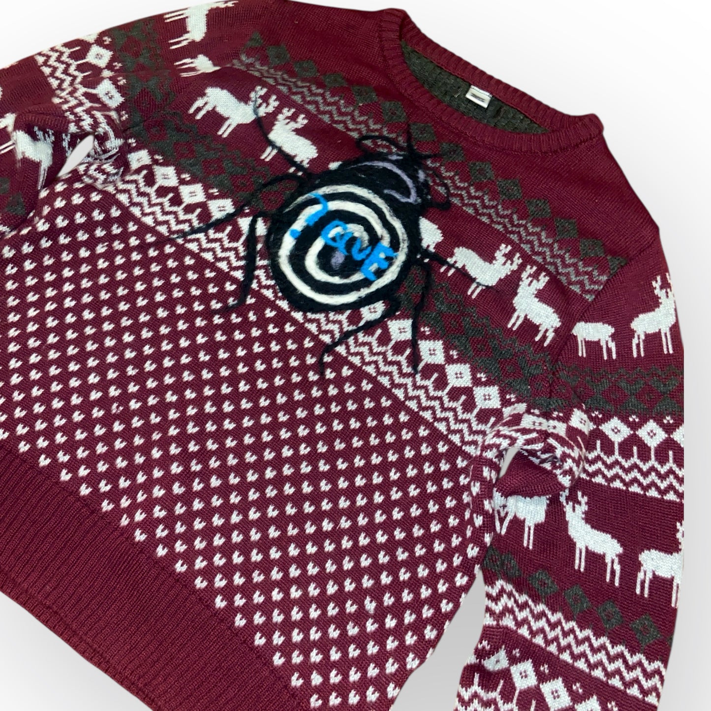 A very normal sweater