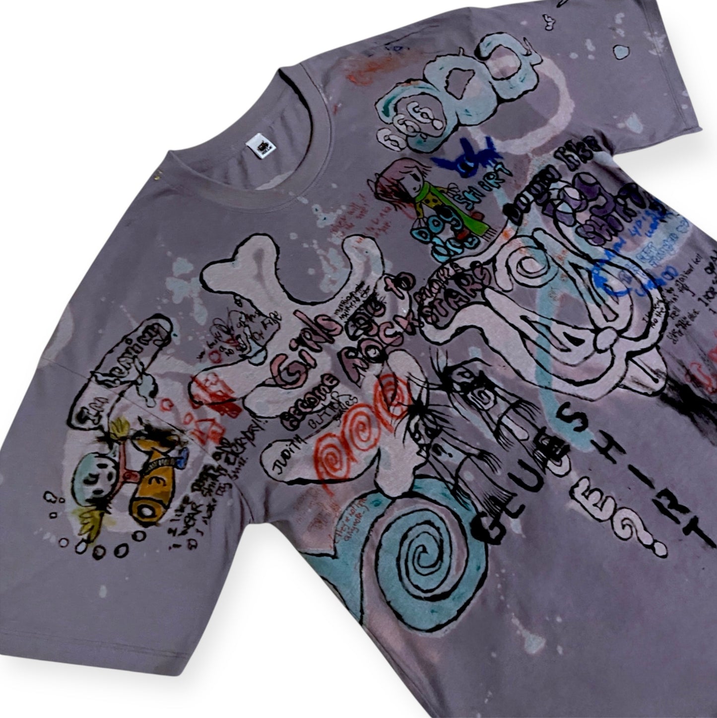 Very nice tee_Girls go to Mars, become rock stars