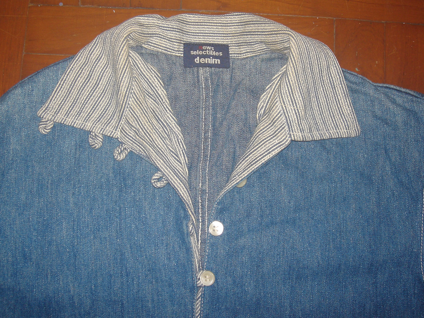 awesome 70s denim dress