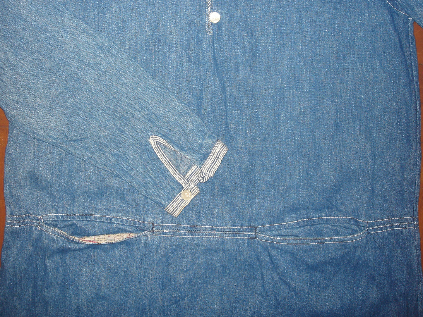 awesome 70s denim dress