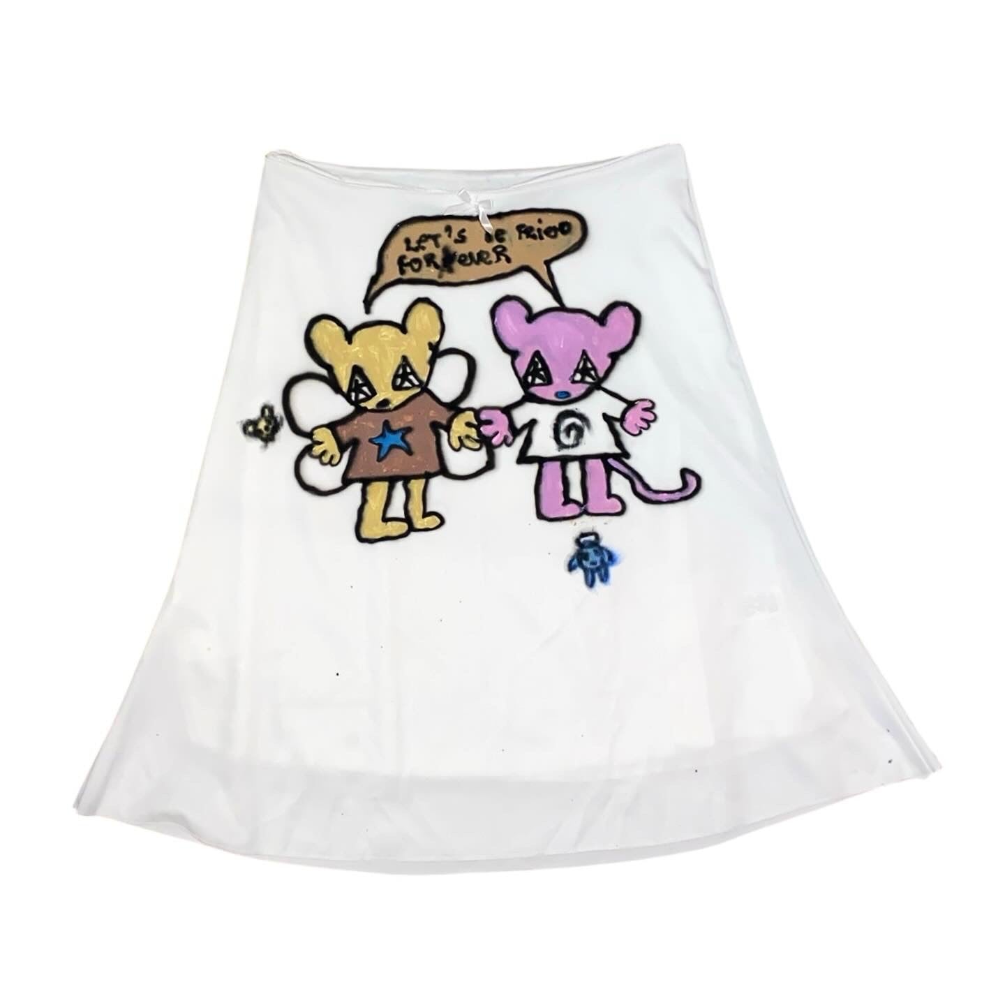 “pretty girl’s intestines” skirt