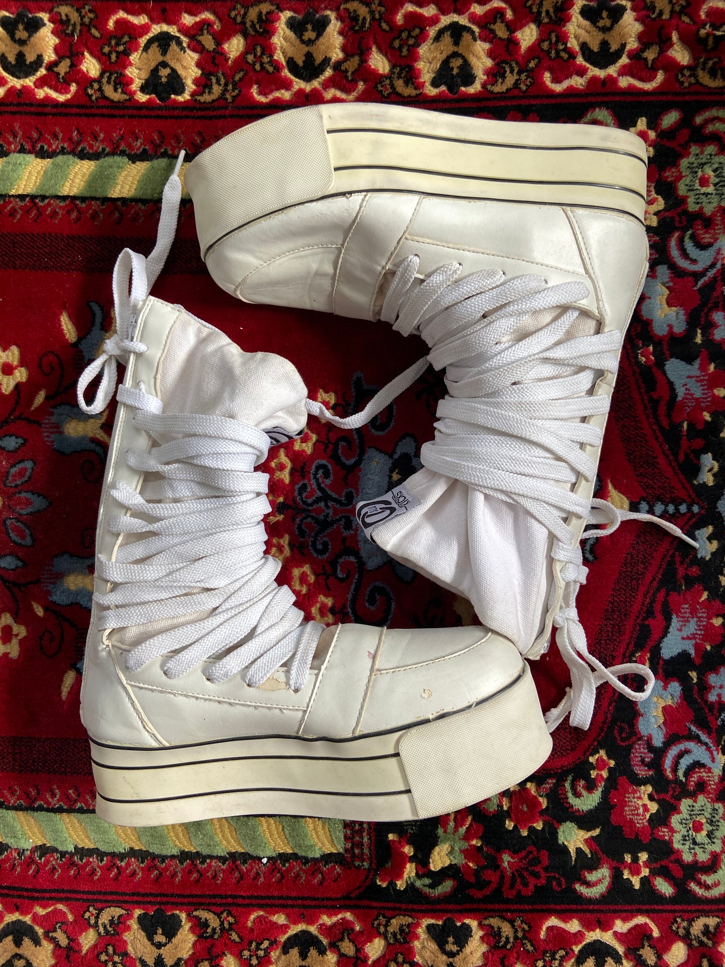 Vintage CO&LU-COCOLULU-ココルル multi-lace platforms - Archive piece