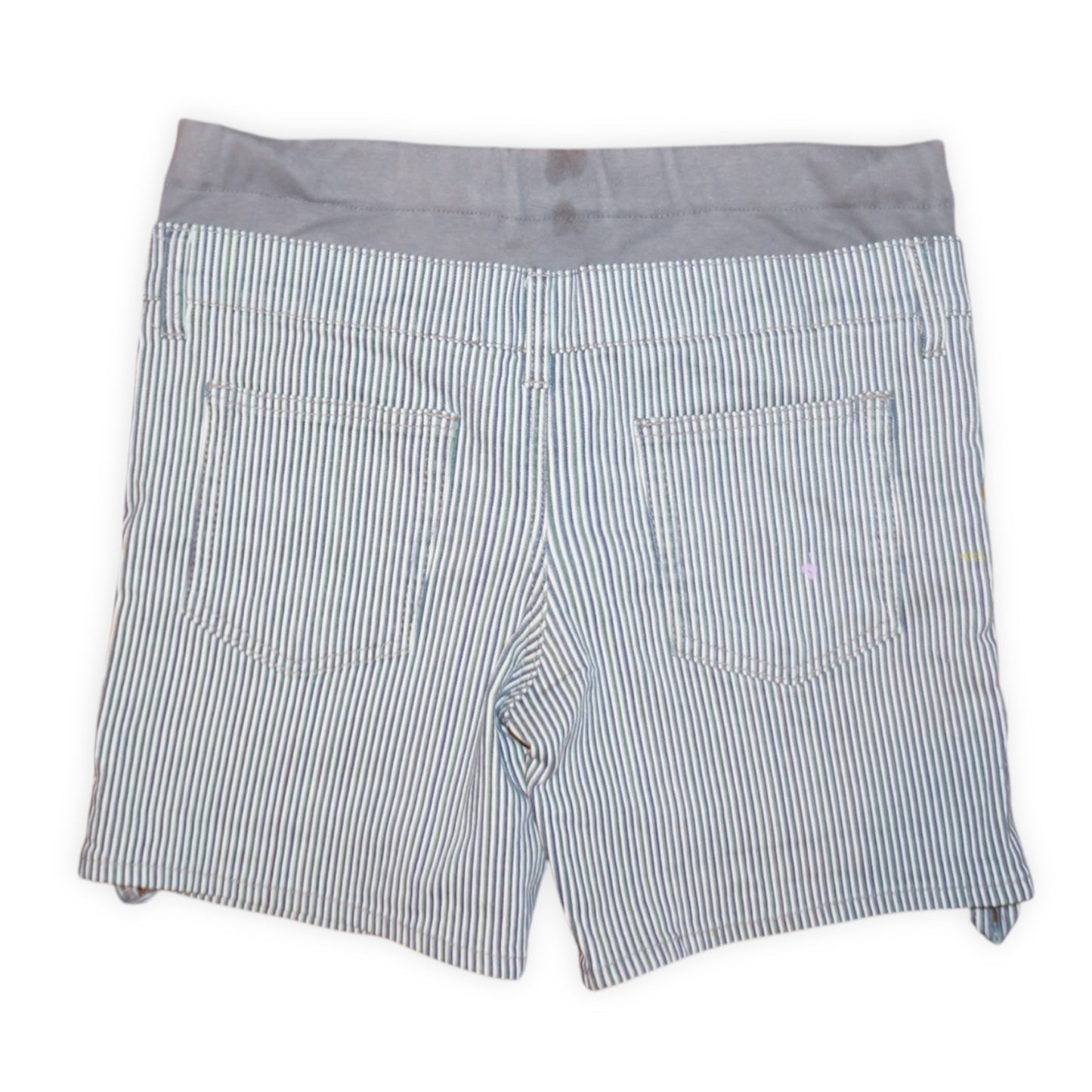 [UNKNOWN BRAND] double layered striped shorts