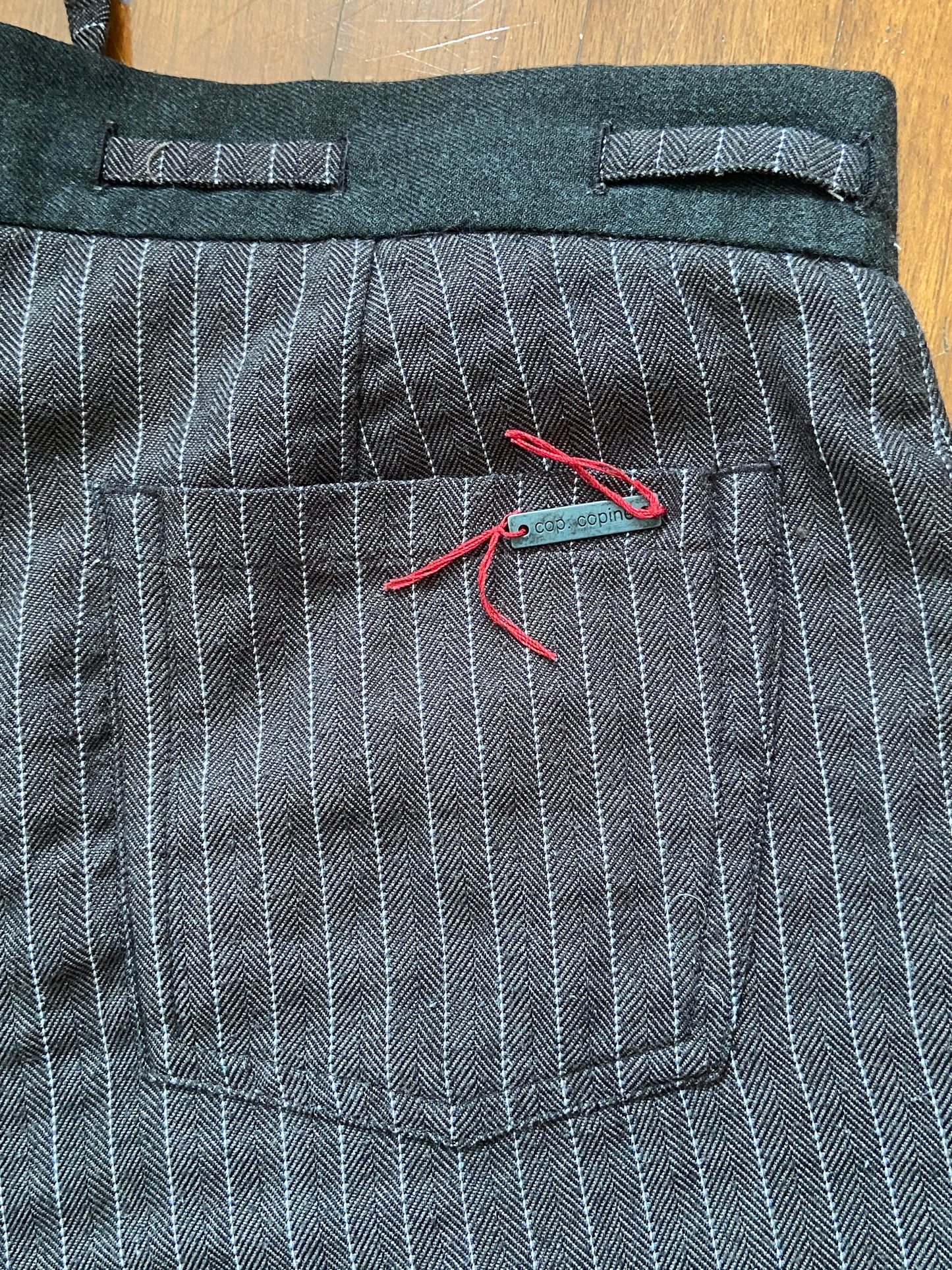 Cop Copine vintage striped trousers