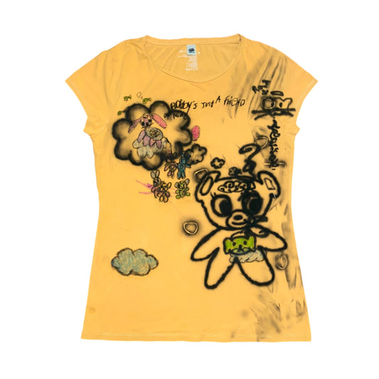 ?gluE upcycled tee