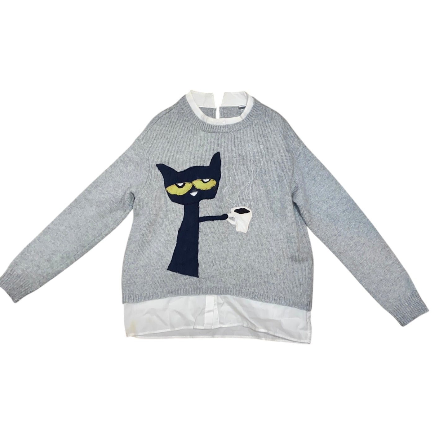 Pete’s coffee sweater