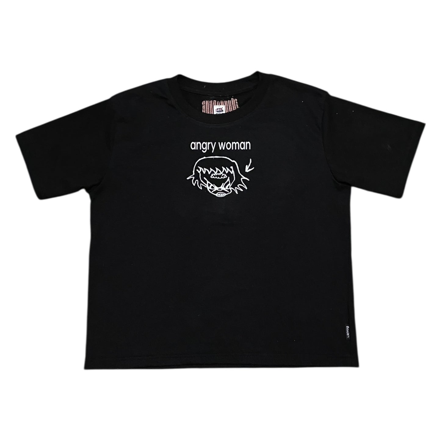 ANGRY WOMAN baby tee