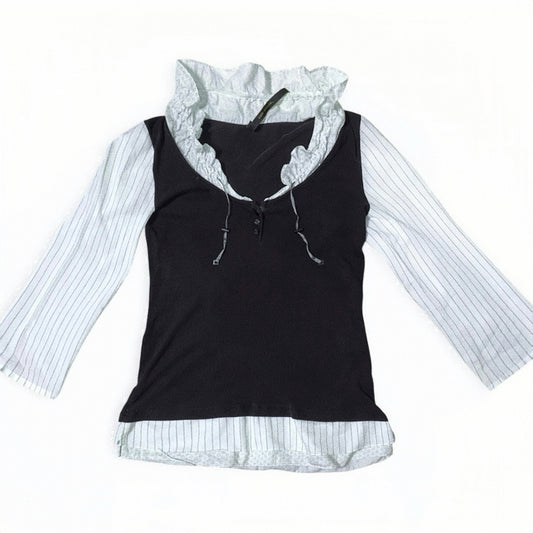 Cop Copine layered blouse- Archive/ Vintage